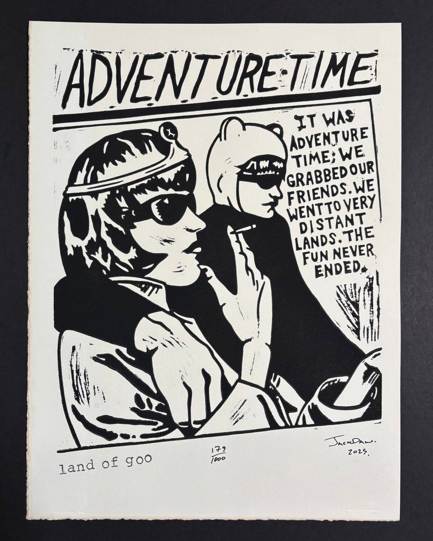 Prints A-Z