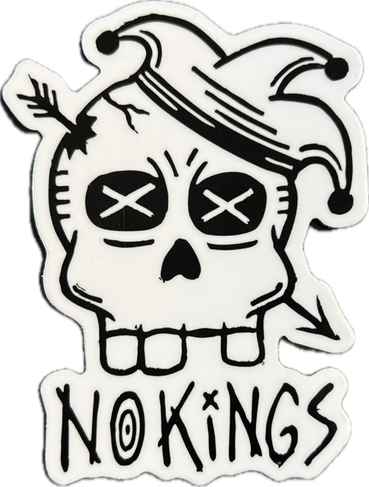 No Kings Sticker