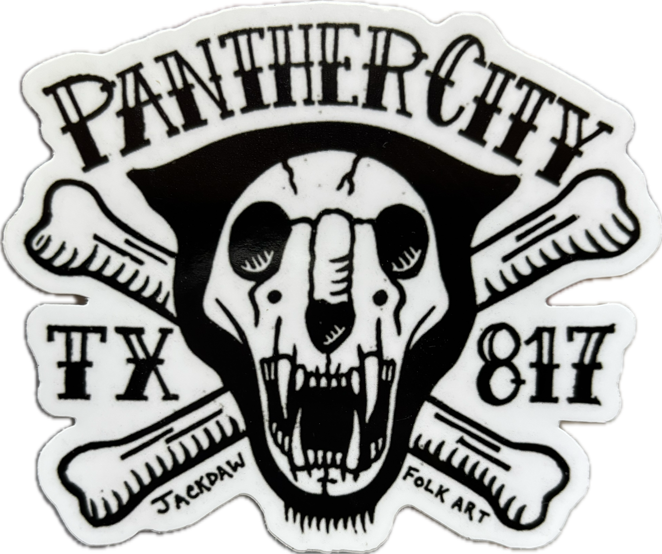Panther City Sticker