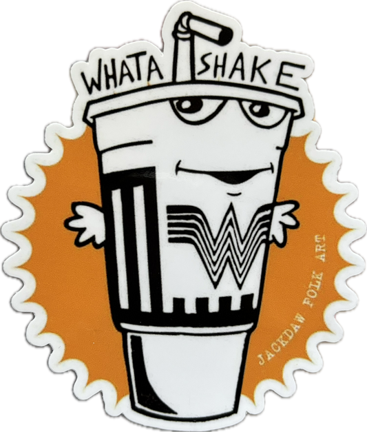 Whata Shake Sticker