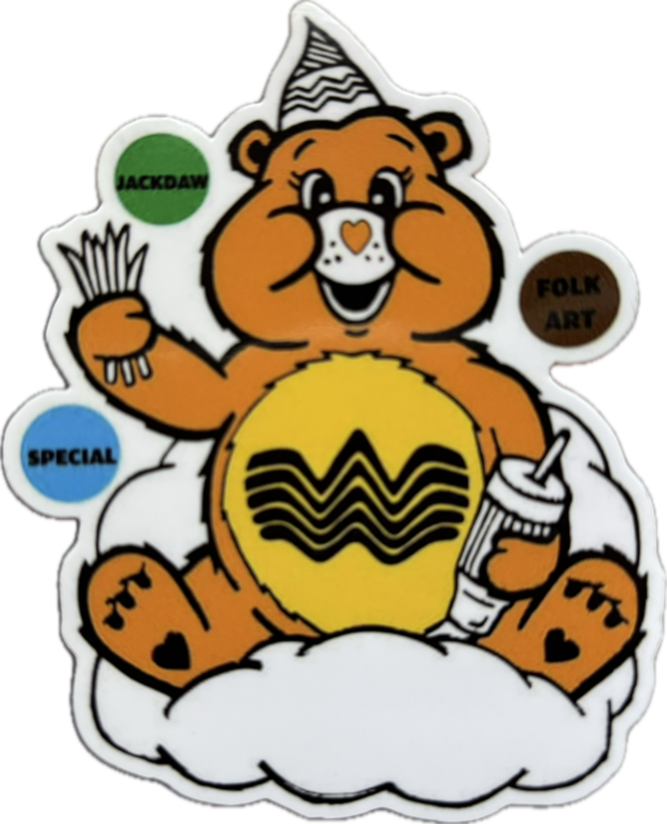 Whata Bear Sticker