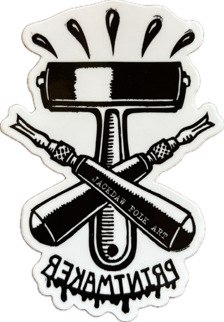 Printmaker Sticker
